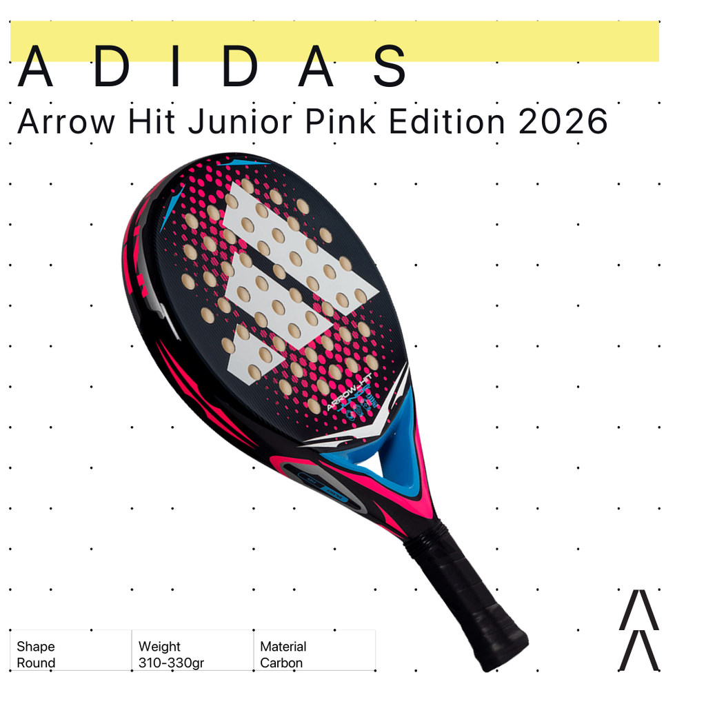 Adidas Padel Arrow Hit Junior Pink Edition 2026