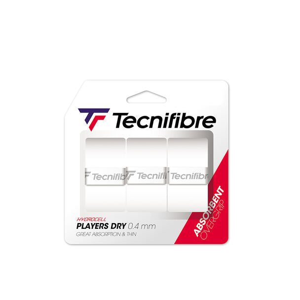 Tecnifibre Players Dry White Overgrip