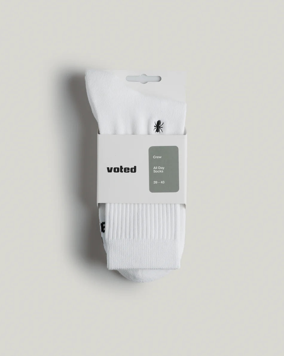 Voted New Essential Crew Socks
