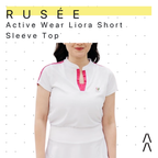 Rusee Active Wear Liora Short Sleeve Top
