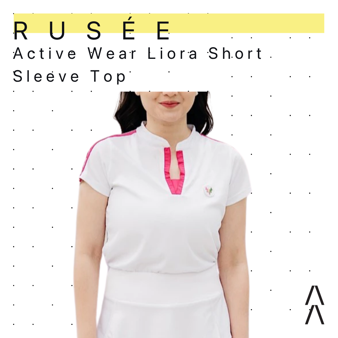 Rusee Active Wear Liora Short Sleeve Top