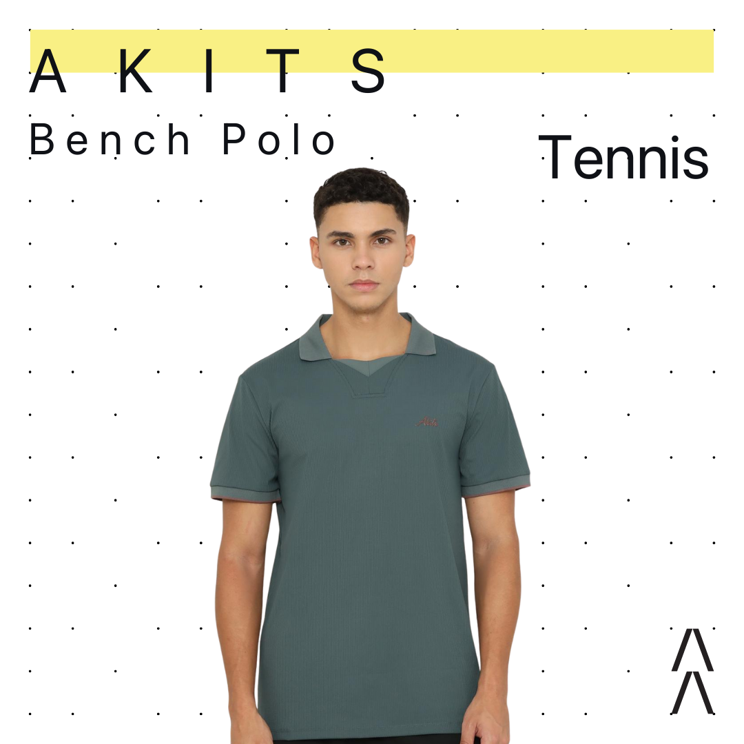 Akits Men's Bench Polo