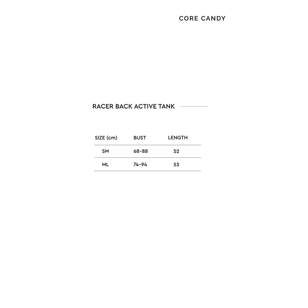 Core Candy Racerback Active Tank