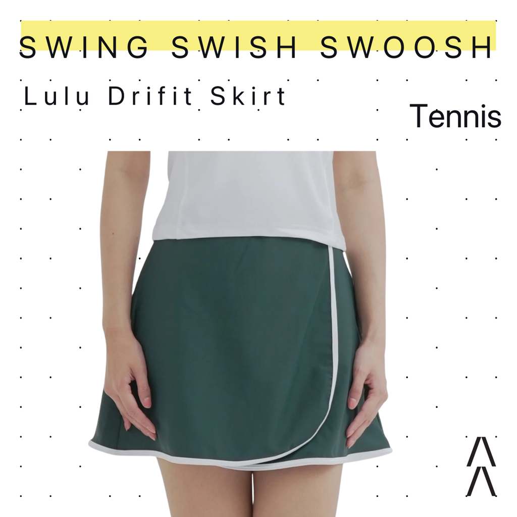 Swing Swish Swoosh Lulu Drifit Skirt