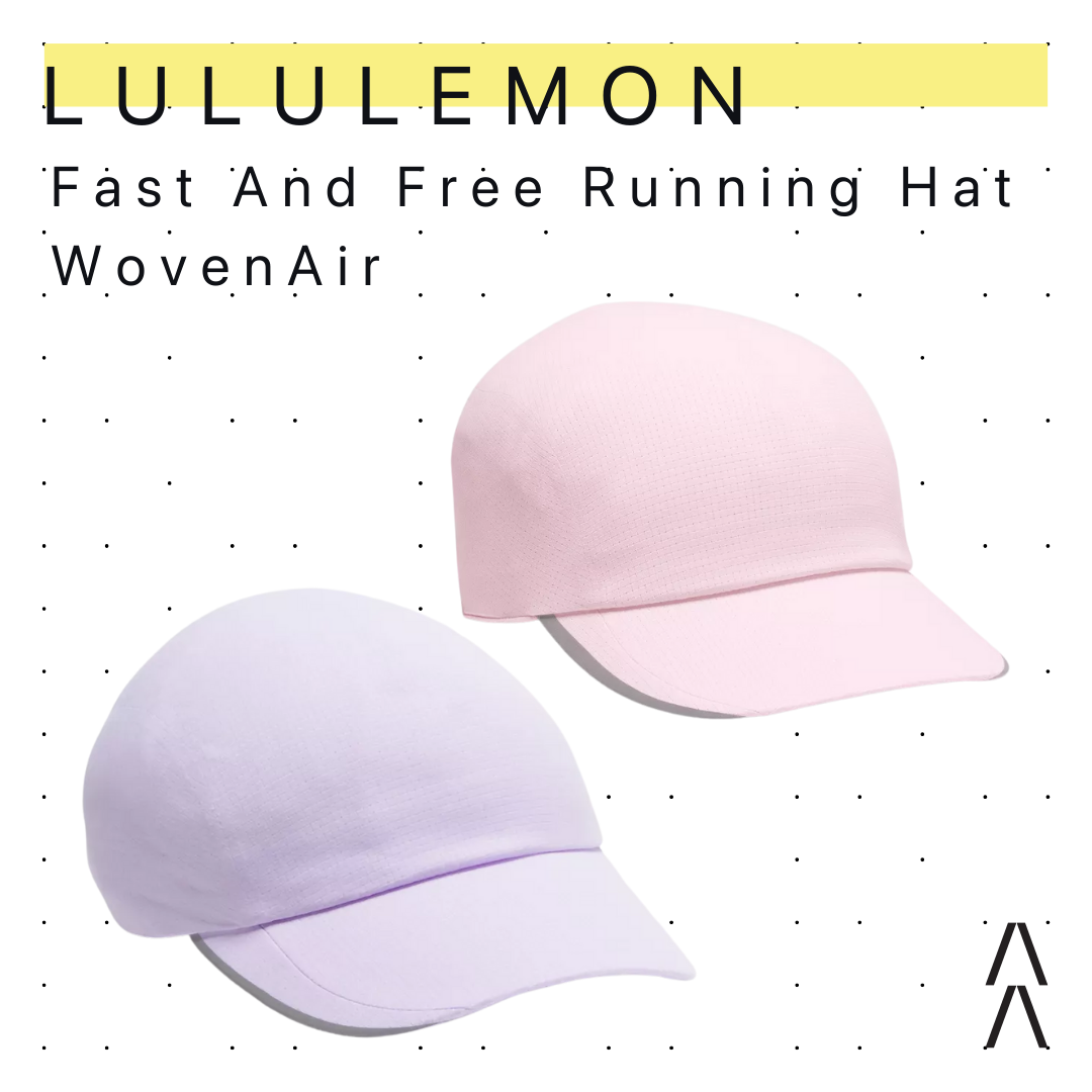 Lululemon Fast and Free Running Hat WovenAir