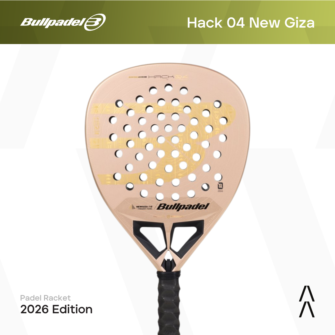 Bullpadel Hack 04 New Giza Edition 2026 - Raket Padel Tenis/ Padel Racket