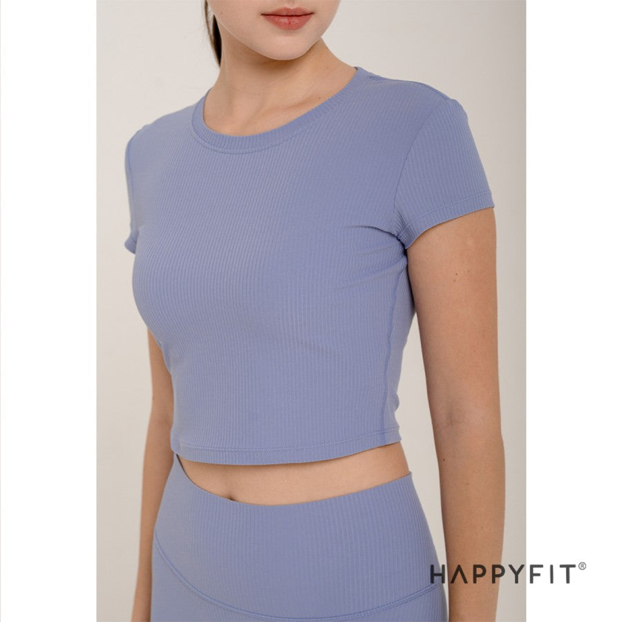Happyfit Crop Top Ribbed