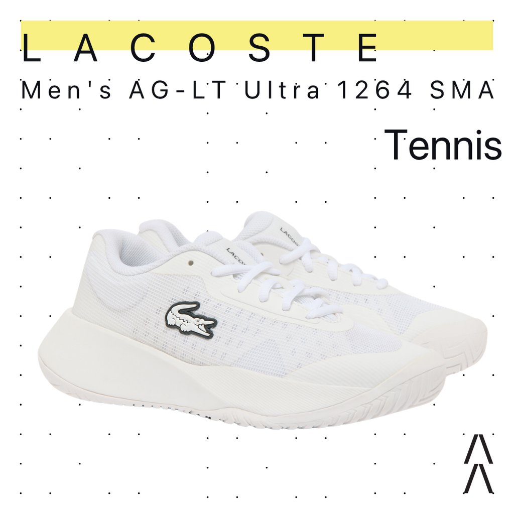 Lacoste Men's AG-LT Ultra 1264 SMA - Sepatu Tennis/Tennis Shoes