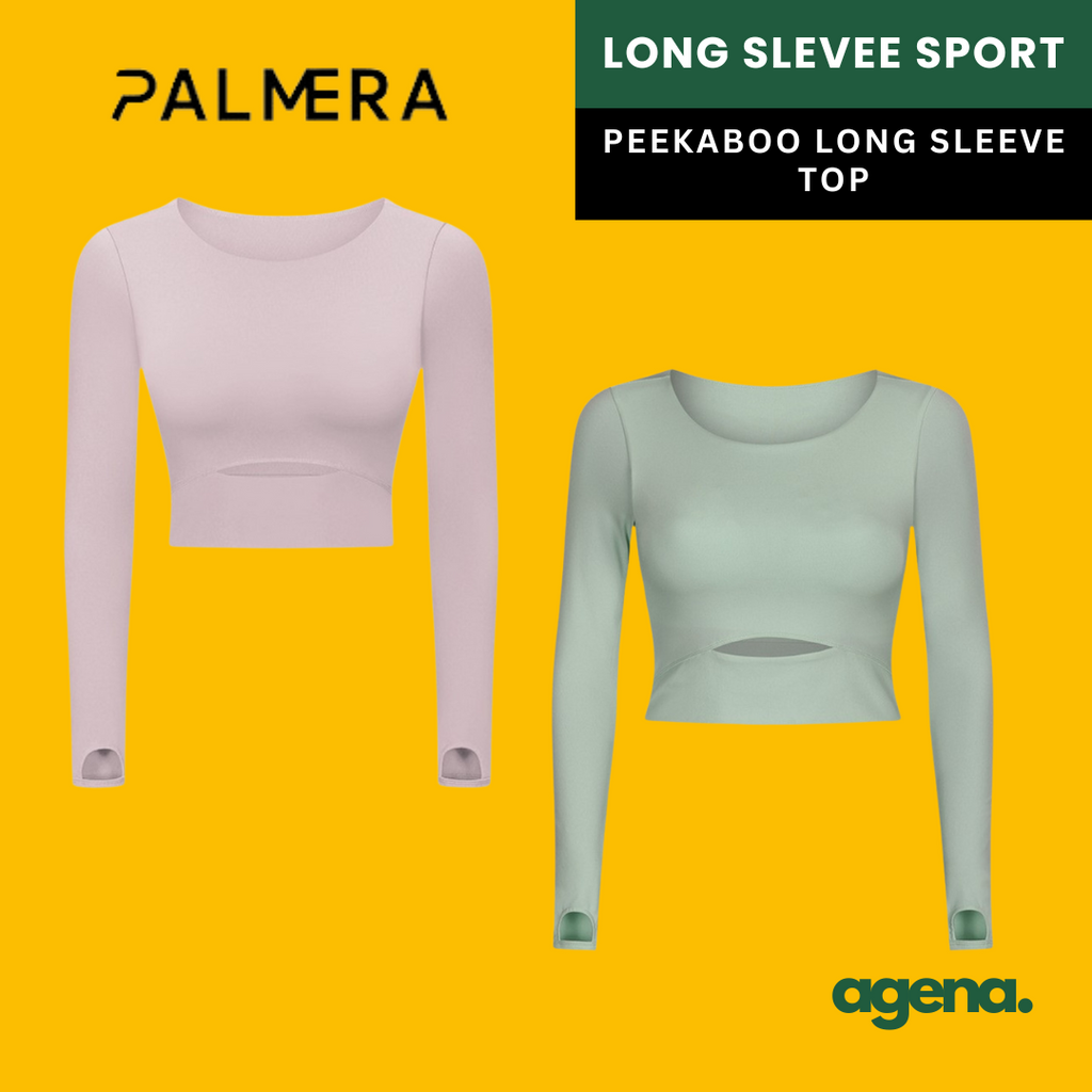 Peekaboo Long Sleeve Top Palmera Active