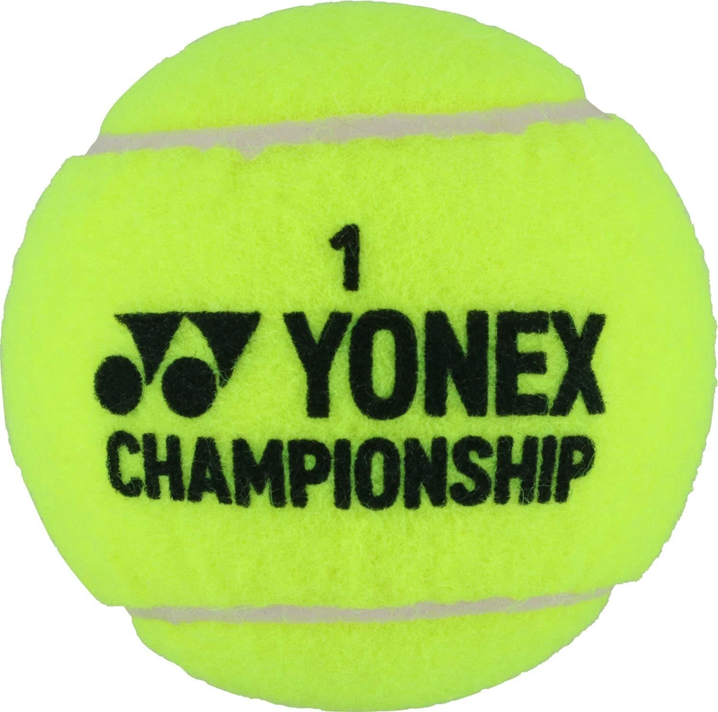 Yonex Championship Pressurized Yellow Tennis Balls