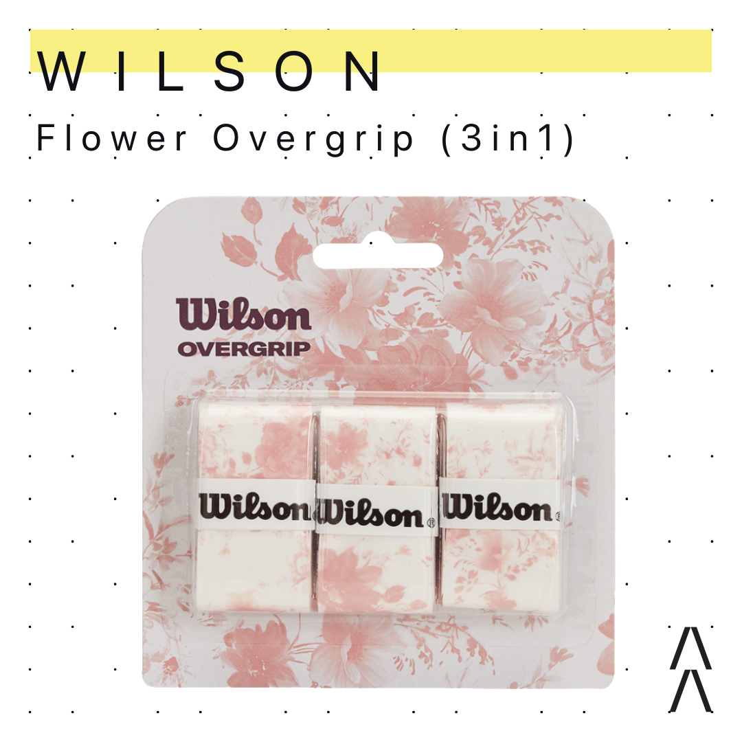 Wilson Tennis Flower Overgrip (3in1)