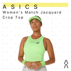Asics Women's Match Jacquard Crop Top