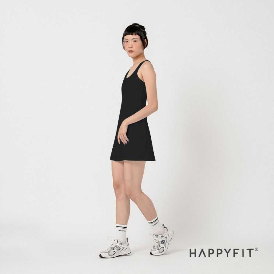 Happyfit Active Dress With Built In Sports Bra and Shorts