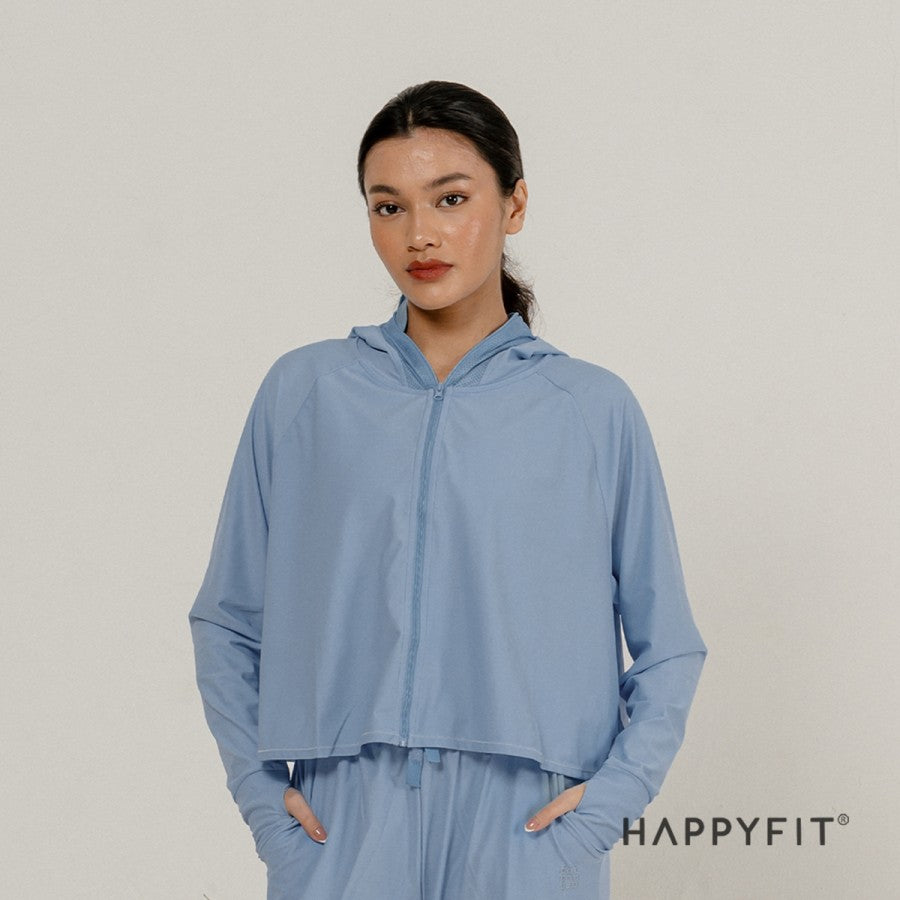 Happyfit UV Protection Crop Jacket Cloudy Comfort