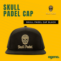 Skull Padel Cap Black