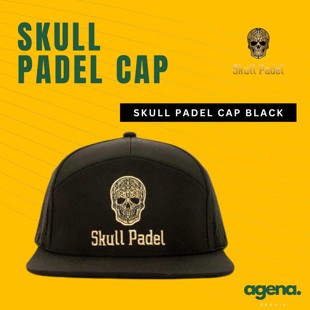 Skull Padel Cap Black