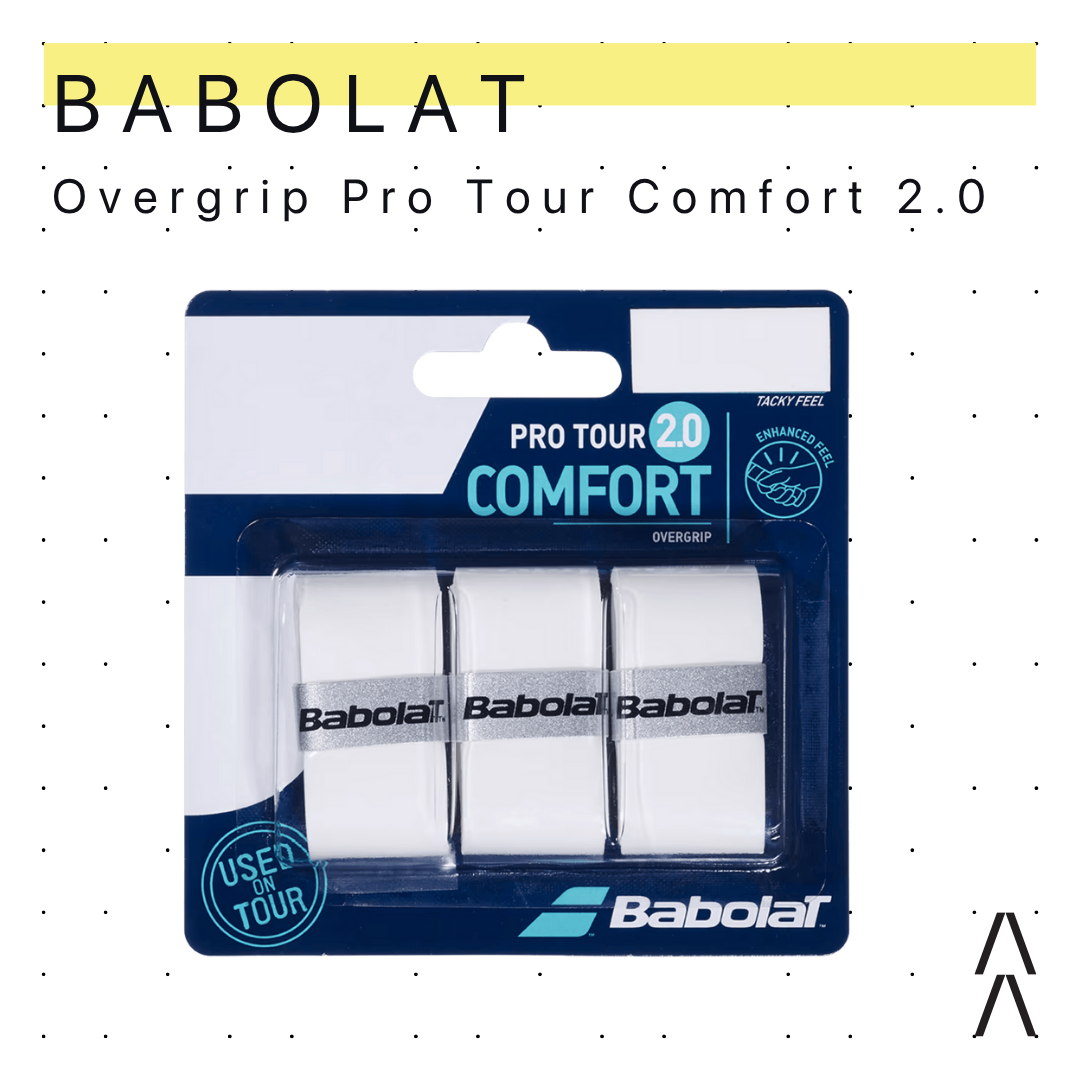 Babolat Grip Pro Tour Comfort 2.0 Tennis Overgrip (3in1)