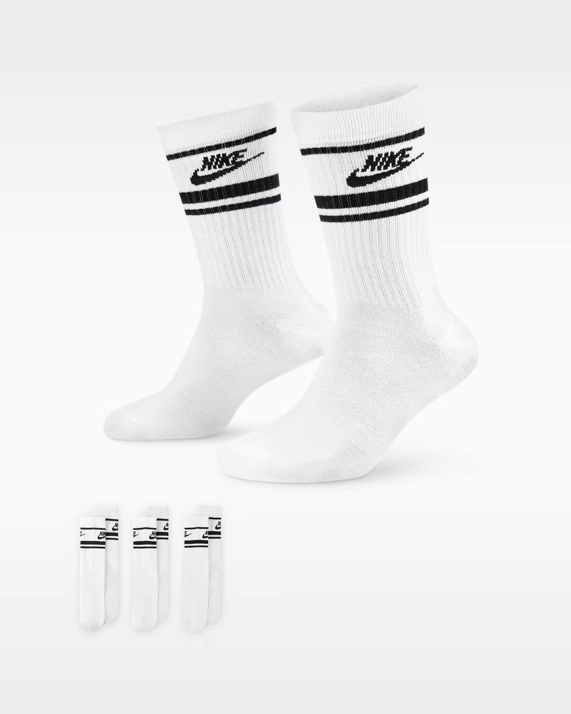 Nike Sportswear Everyday Essential Crew Socks 3 Pairs