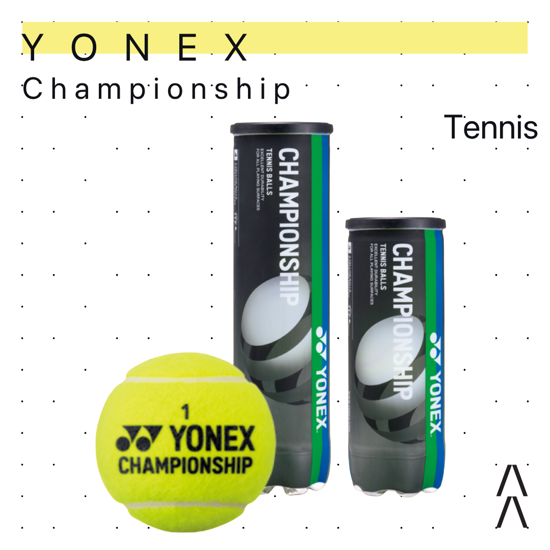 Yonex Championship Pressurized Yellow Tennis Balls