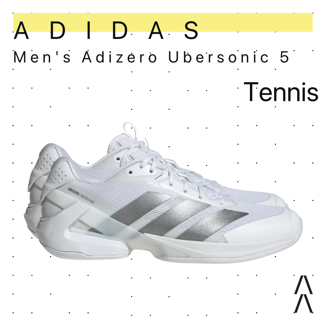 Adidas Men's Adizero Ubersonic 5 - Sepatu Tennis/Tennis Shoes