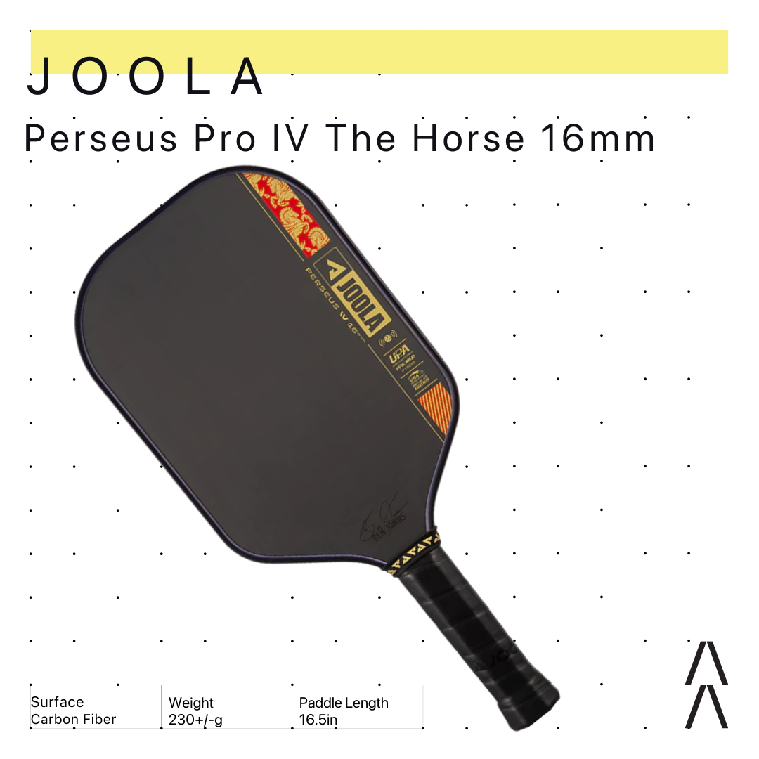 Joola Perseus Pro IV The Horse 16mm Pickleball