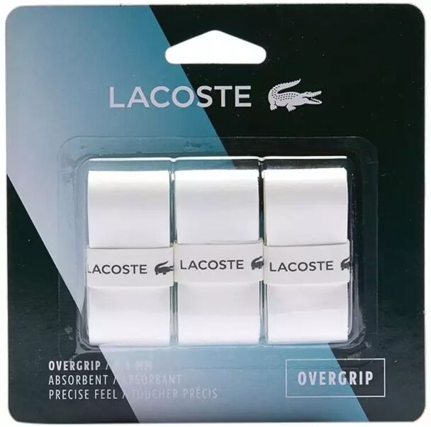 Lacoste Surgrip White Overgrip