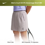 Nike Men's Court Dri-Fit Advantage Short 6IN