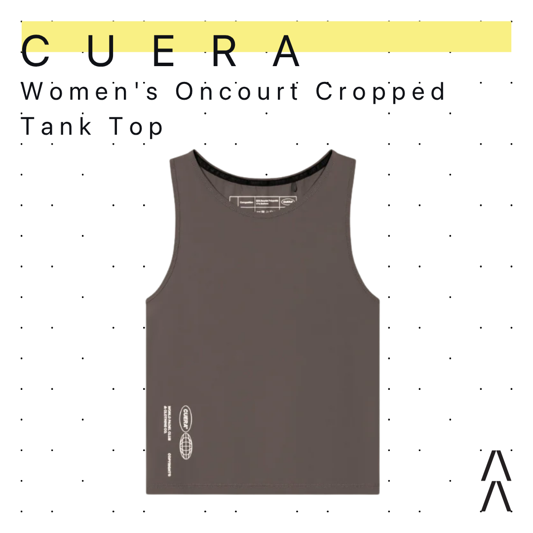 Cuera Women's Oncourt Cropped Tank Top