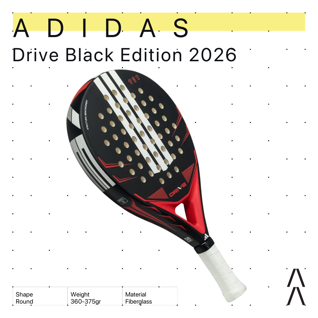 Adidas Padel Drive Black Edition 2026