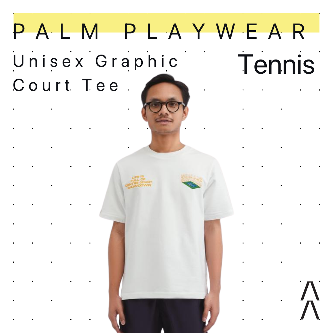 Palm Playwear Unisex Graphic Court Tee