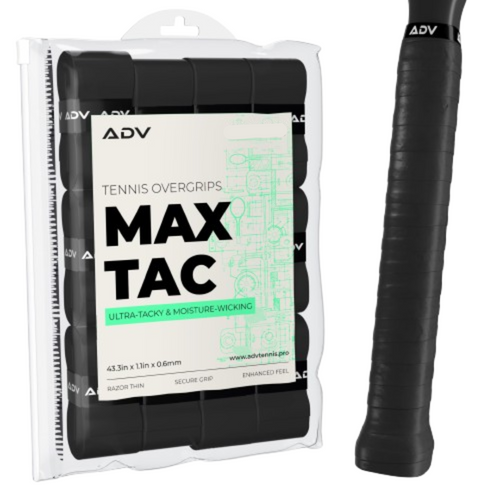 ADV Maxtac Tacky "Ultra Tacky & Moisture-Wicking" Tennis Overgrip