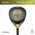 Skull Padel V2090 24K Black Gold - Raket Padel Tenis/Padel Racket