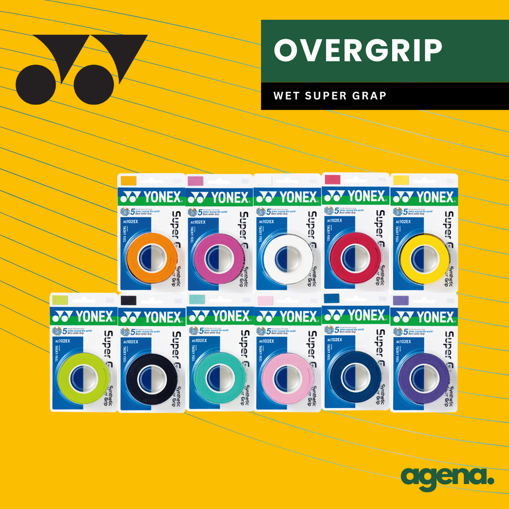 Yonex Wet Super Grap Tennis Overgrip 3 Pack