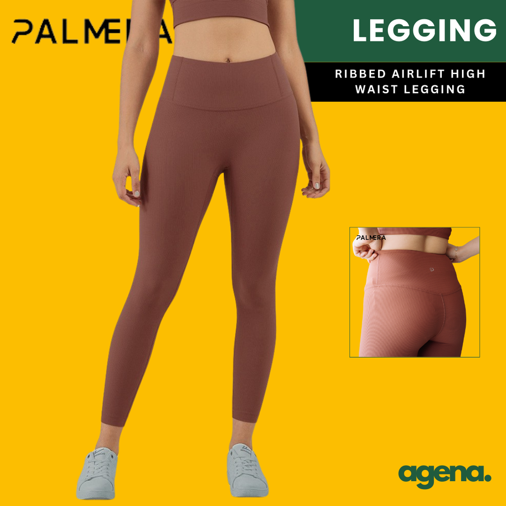 Ribbed Airlift High Waist Legging Palmera Active
