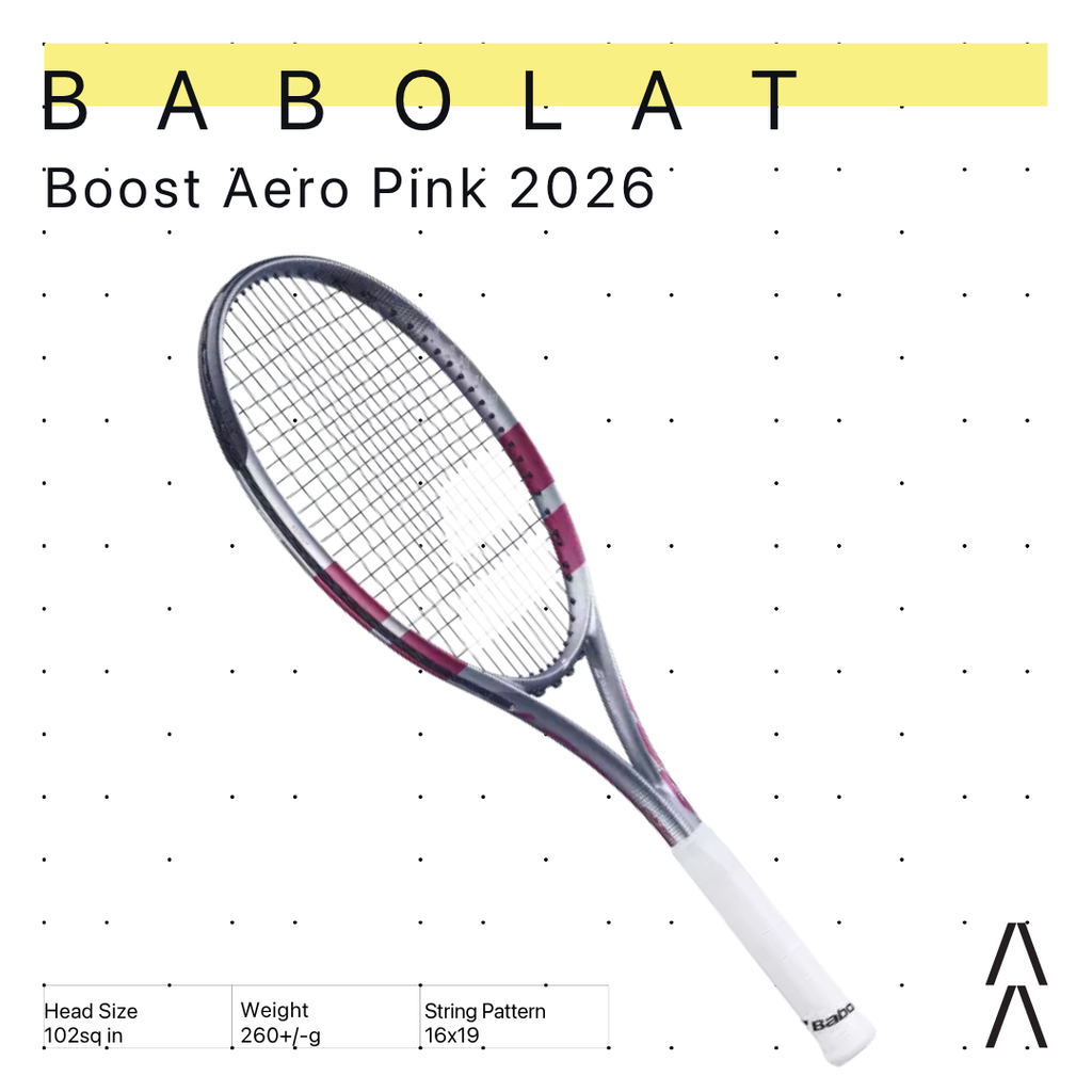 Babolat Boost Aero Pink 2026 - Raket Tenis/Tenis Racket