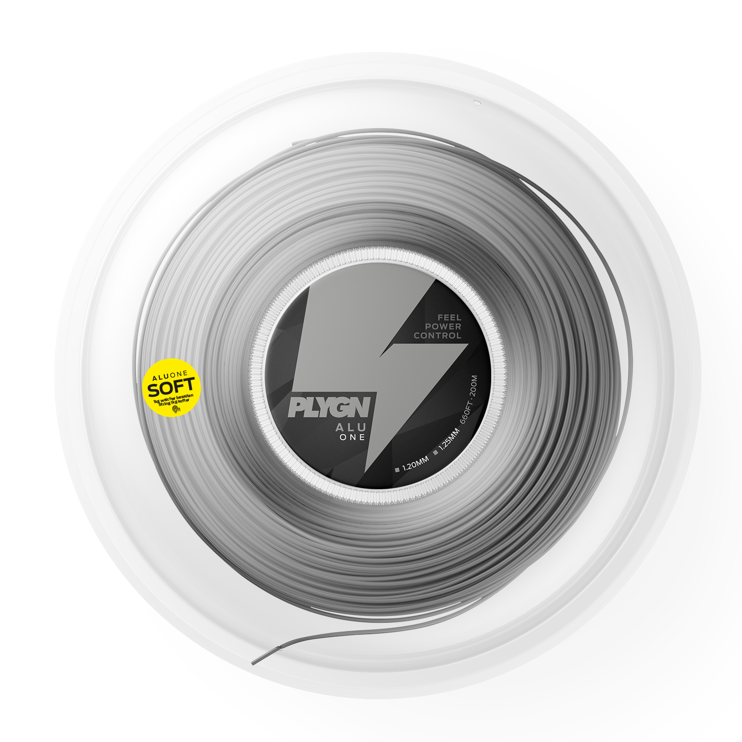 String PLYGN Alu One 17 - 1.25mm (Soft Silver)