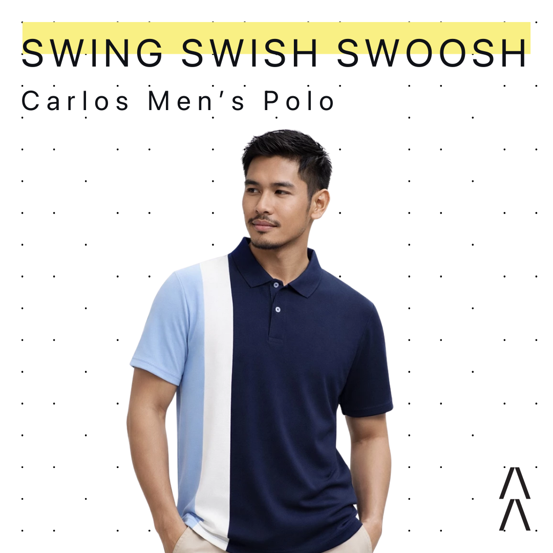 Swing Swish Swoosh Carlos Men's Polo
