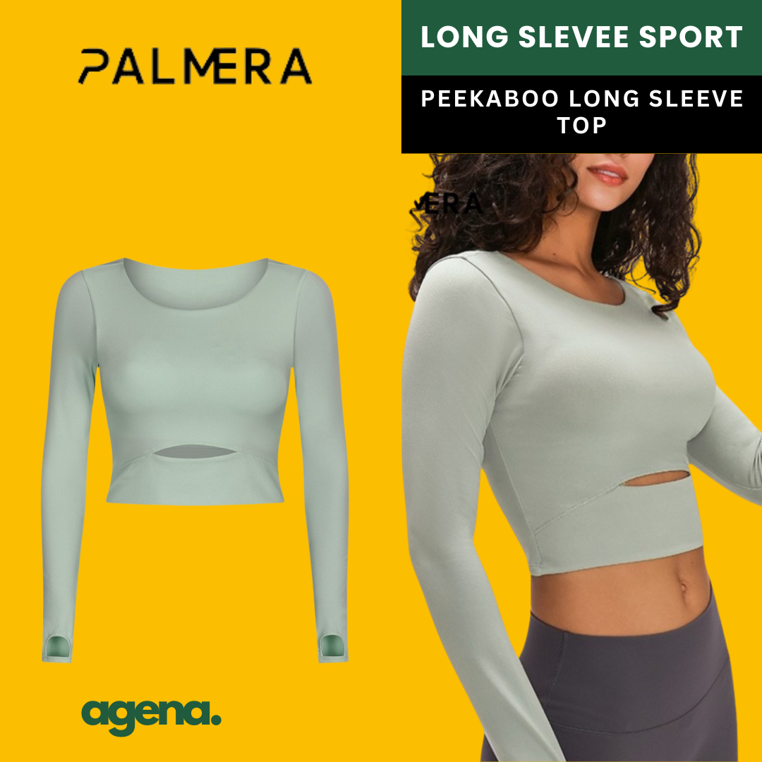 Peekaboo Long Sleeve Top Palmera Active