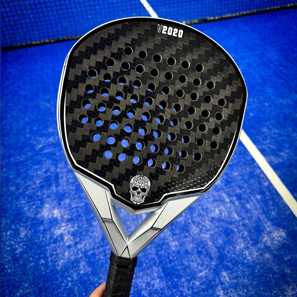 Skull Padel V2020 16K Silver Black