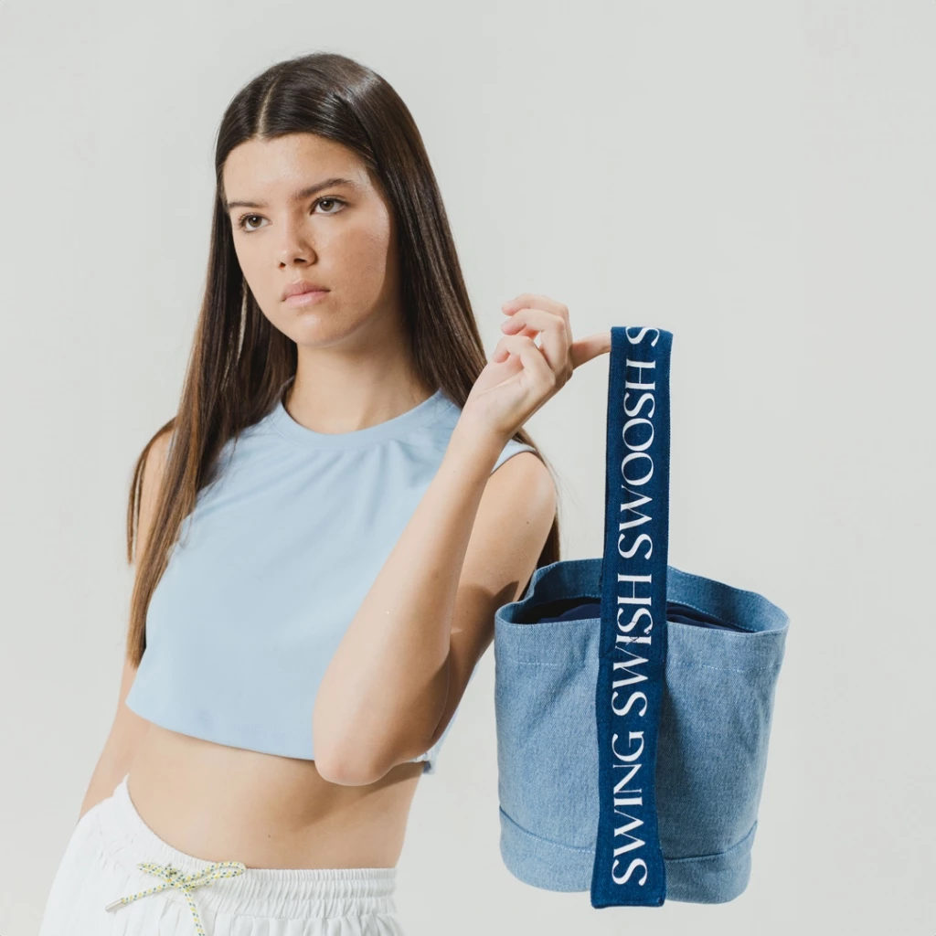 Swing Swish Swoosh Kay Bucket Bag