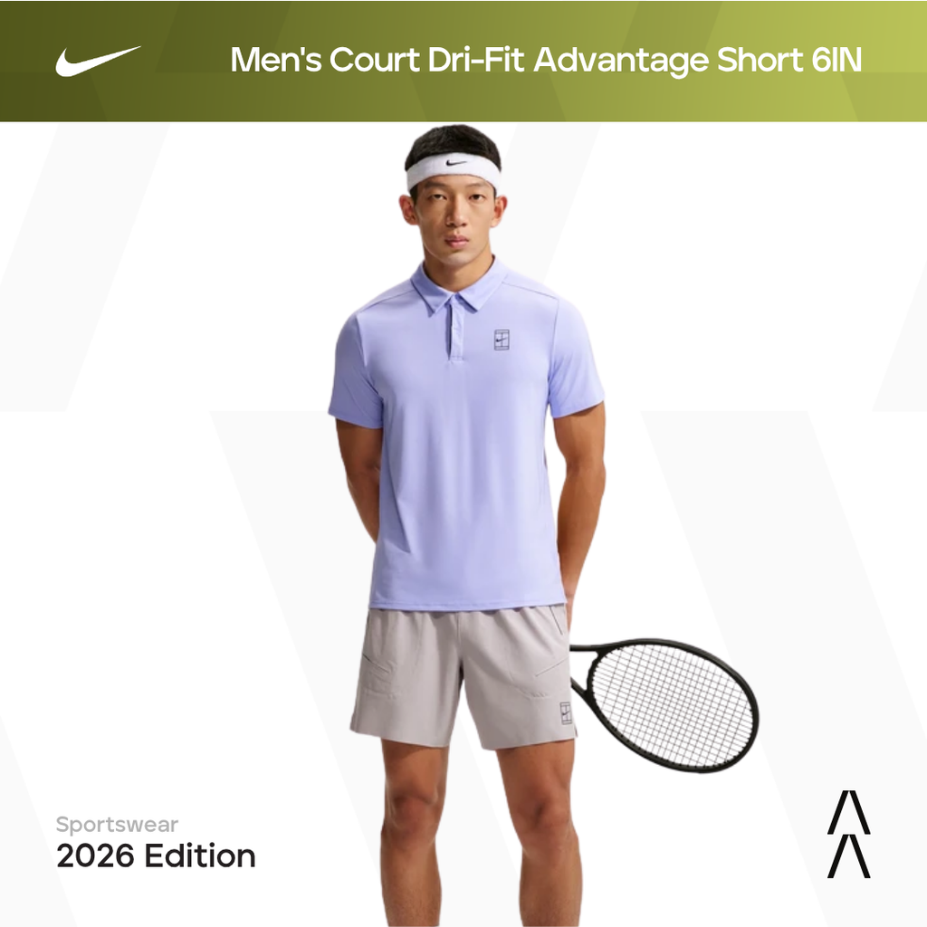 Nike Men's Court Dri-Fit Advantage Short 6IN