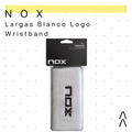 Nox Largas Blanco Logo Wristband