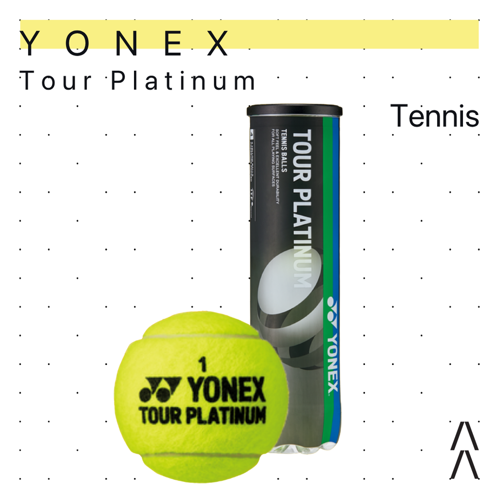 Yonex Tour Platinum Pressurized Yellow Tennis Balls