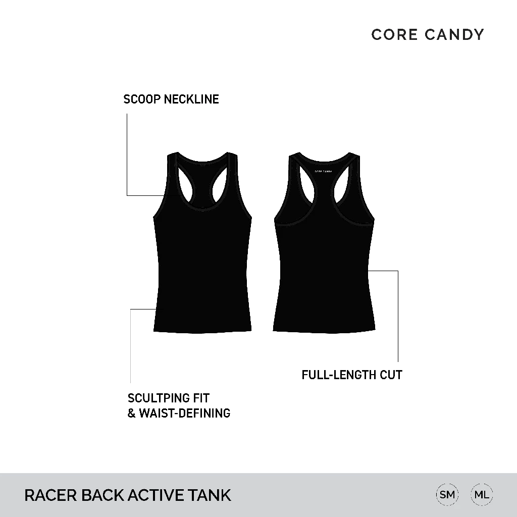 Core Candy Racerback Active Tank