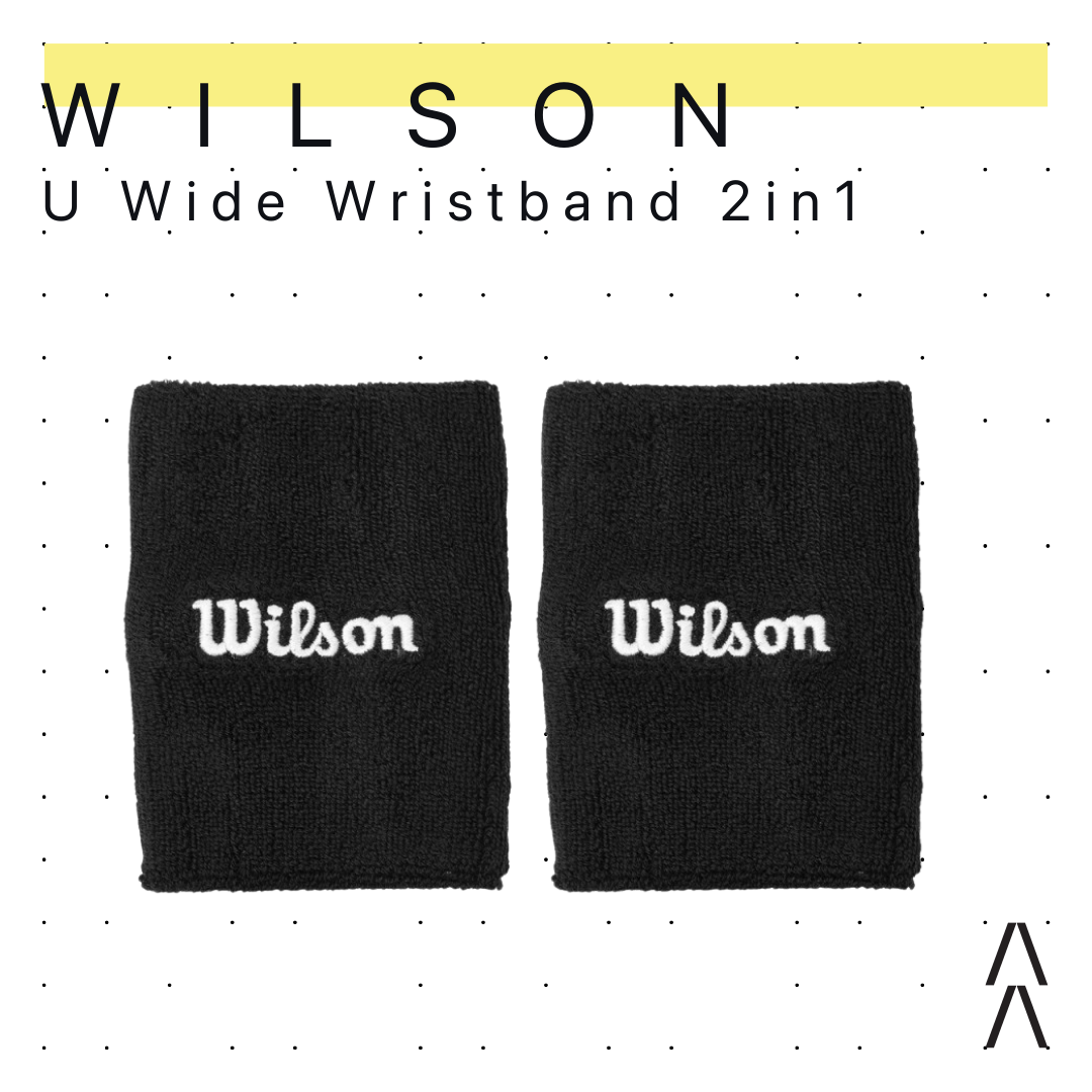 Wilson U Wide Wristband 2in1
