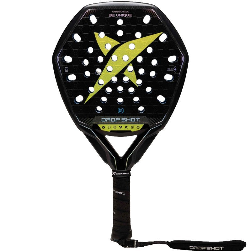 Drop Shot Cyber Attack Edition 2026 - Raket Padel Tenis/Padel Racket