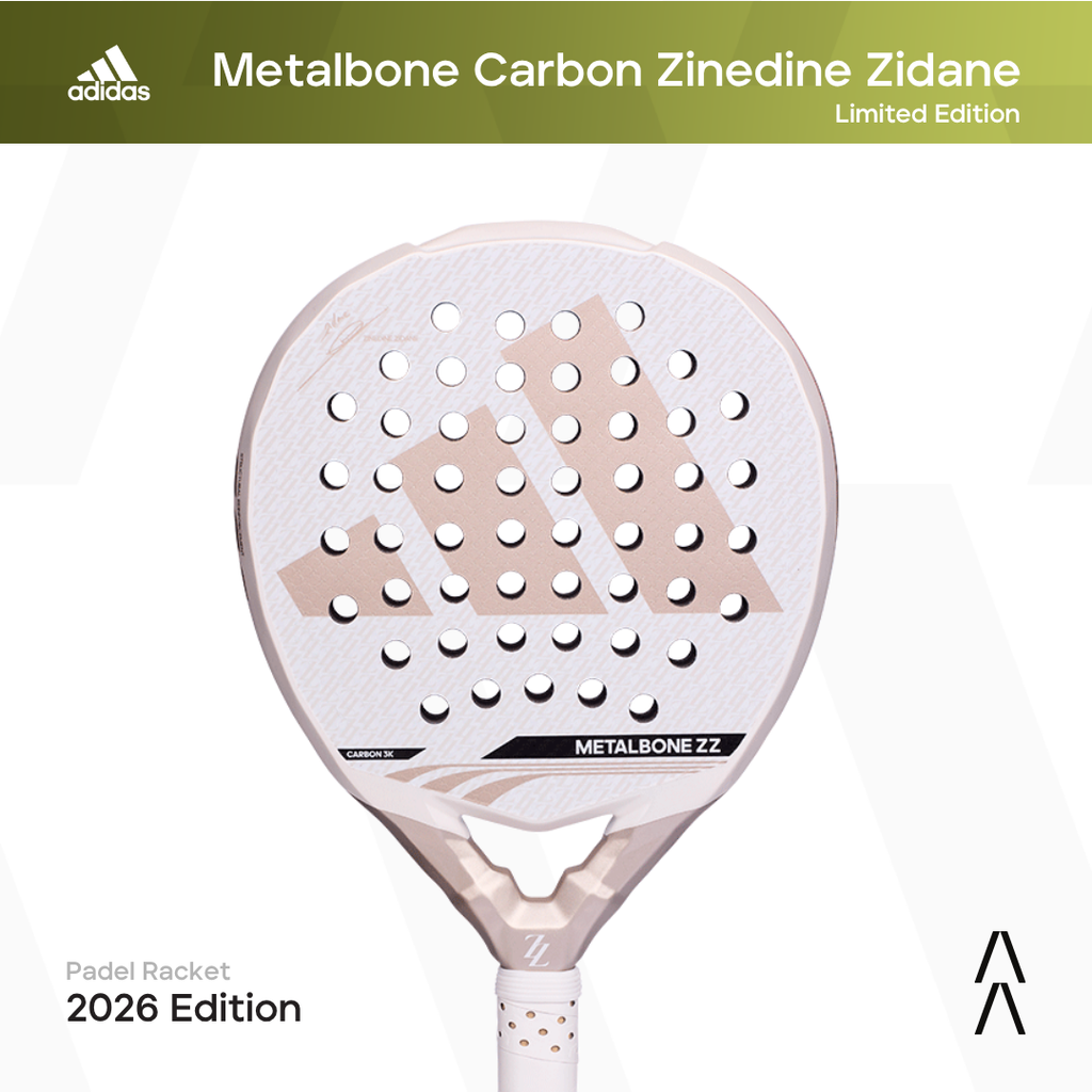 Adidas Padel Metalbone Zinedine Zidane Carbon Limited Edition 2026 - Raket Padel Tenis/Padel Racket