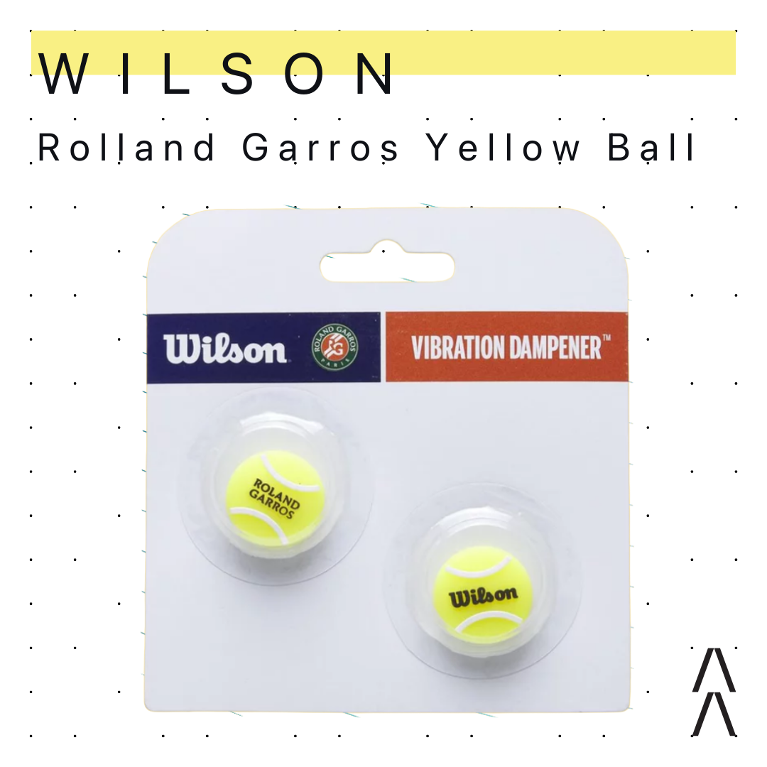 Vibration Dampener Rolland Garros Yellow Ball Wilson