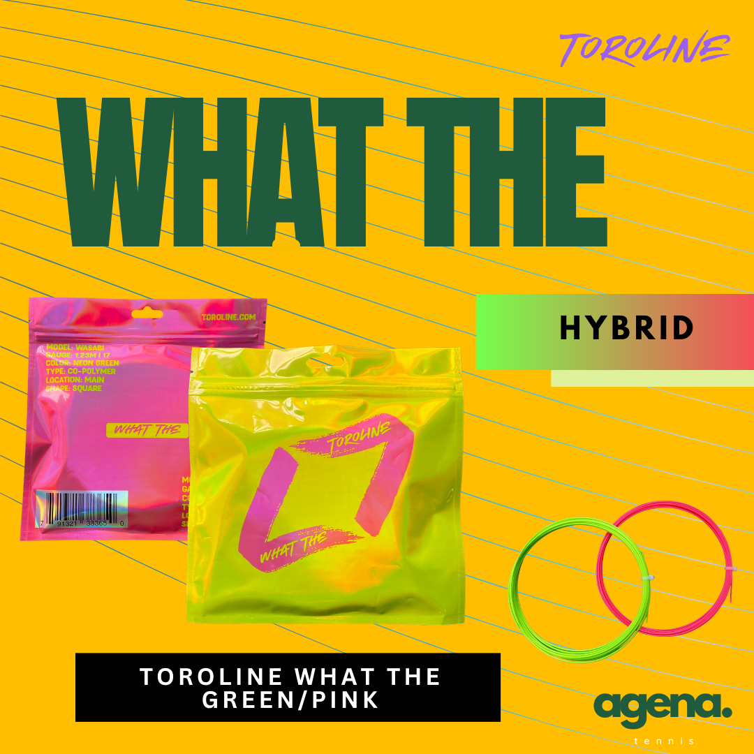 String Toroline What The Neon Pink/Green (Hybrid) Gauge 17