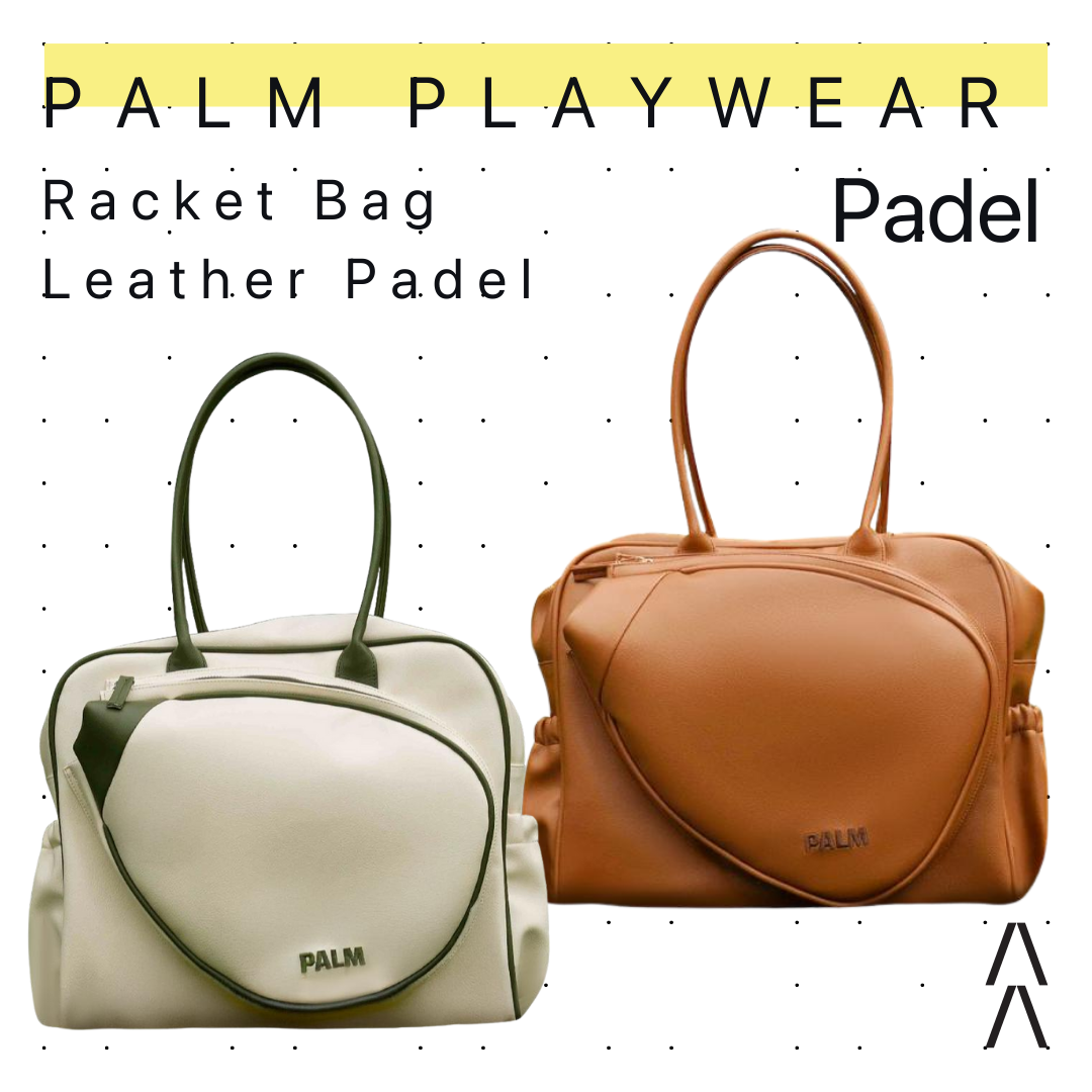 Palm Playwear Leather Padel Bag